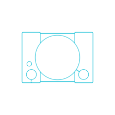 Digital Video Game Consoles Simple Line Art Svg Vector, Free Vectors File